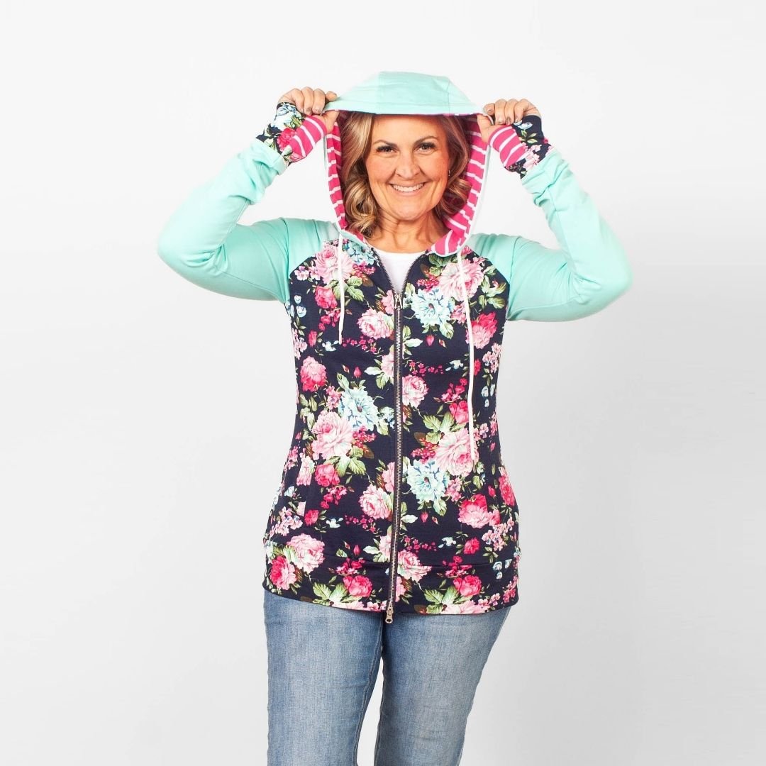 Best Full Zip Hoodies for Women | Women's Two-Way Zip Hoodies with