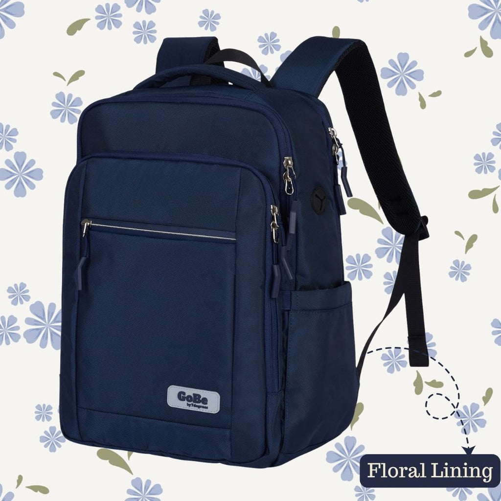 backpack for books without laptop slot VNINE 15.6 Inch With USB Port Large Capacity Travel Bag, Water Resistant Business Backpack Women Men, College & Work The Briggs This backpack holds your laptop,