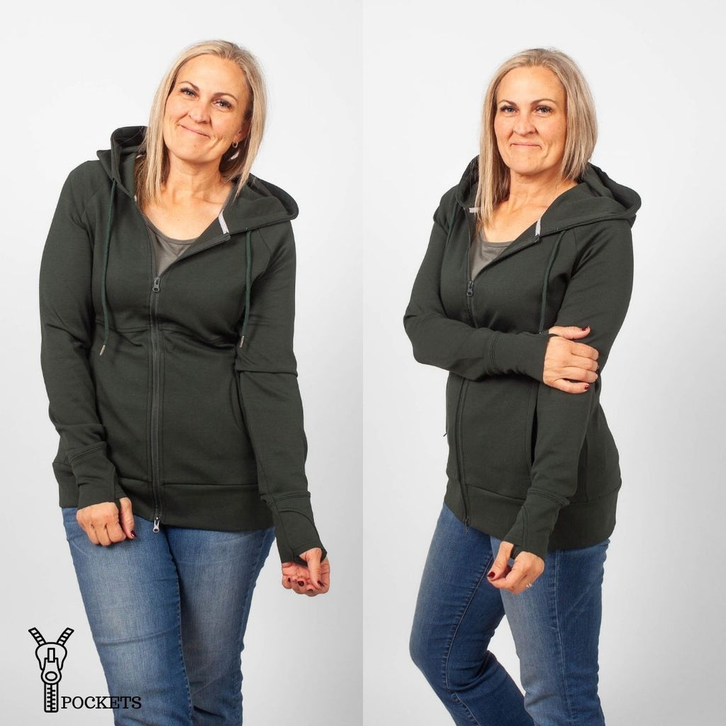 Hunter Green Scuba Fullzip - Shop7degrees