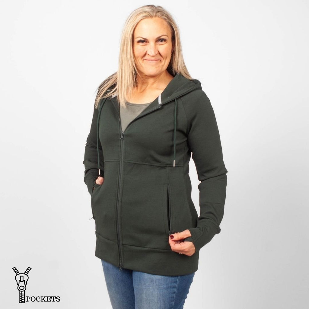 Hunter Green Scuba Fullzip - Shop7degrees