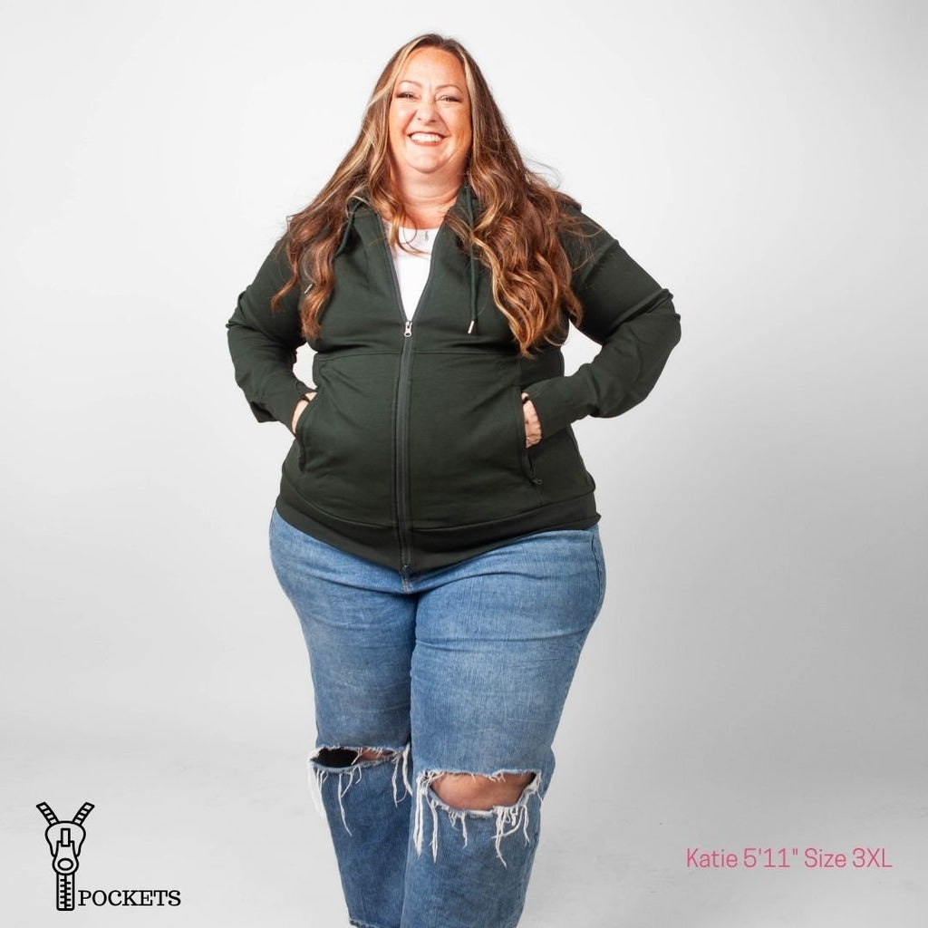 Hunter Green Scuba Fullzip - Shop7degrees