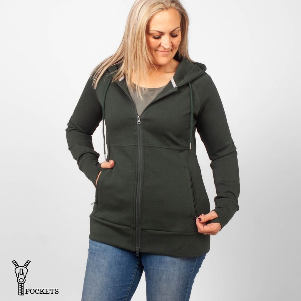 Hunter Green Scuba Fullzip - Shop7degrees