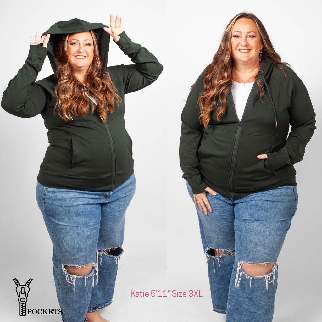 Hunter Green Scuba Fullzip - Shop7degrees