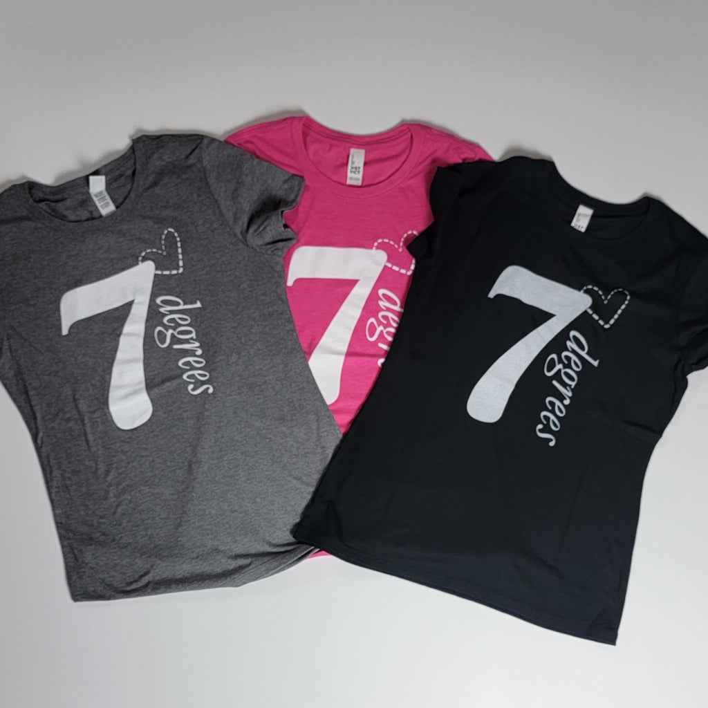 7D Logo Round Neck T-Shirts - Shop7degrees