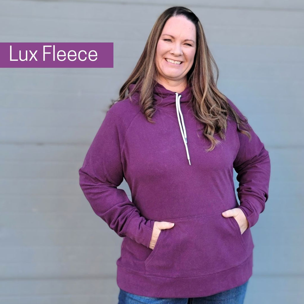 Lux Fleece Berry Pullover Woman Hoodie - Shop7degrees