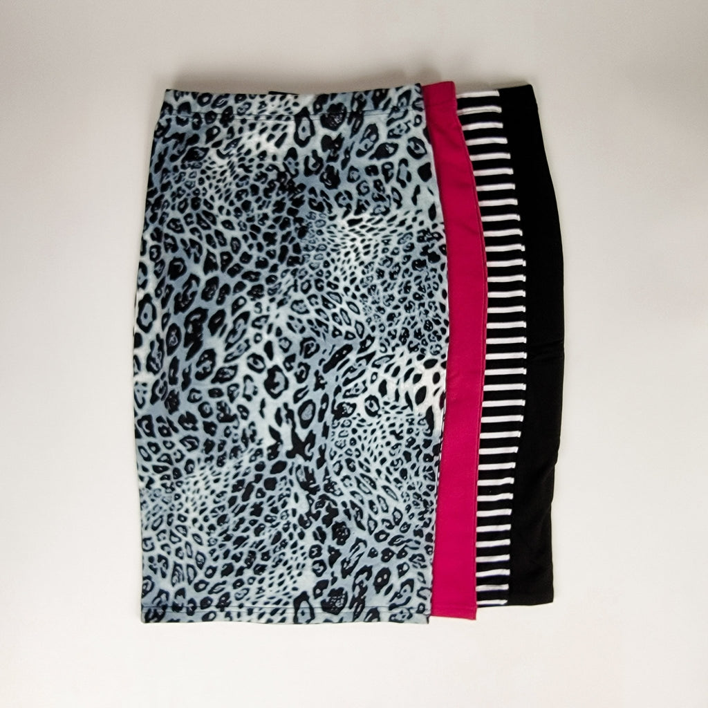 Snow Leopard Pencil Skirt - Shop7degrees